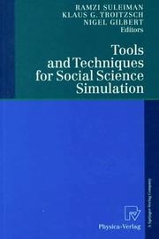 Cover of: Tools and Techniques for Social Science Simulation