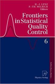 Cover of: Frontiers in Statistical Quality Control 6