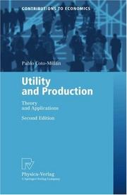 Cover of: Utility and Production