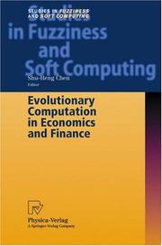 Cover of: Evolutionary Computation in Economics and Finance