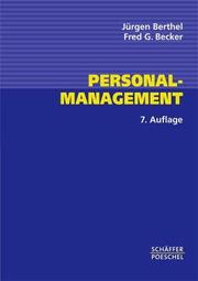 Cover of: Personal-Management. Grundzüge für Konzeptionen betrieblicher Personalarbeit.