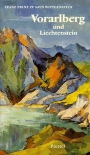 Cover of: Vorarlberg und Liechtenstein