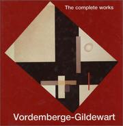 Cover of: Vordemberge-Gildewart: The Complete Works
