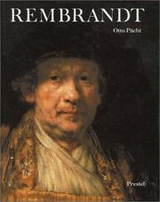 Cover of: Rembrandt by Otto Pächt