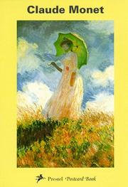 Cover of: Claude Monet (Prestel Postcard Book)