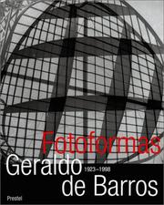 Cover of: Geraldo De Barros by Reinhold Misselbeck, Marcos Augusto Gonzalves, Daniel Girardin, Michel Favre