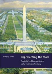 Cover of: Representing the state: capital city planning in the early twentieth century