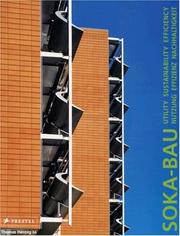 Cover of: Soka-bau: Nutzung Effizienz Nachhaltigkeit / Utility Sustainability Efficiency