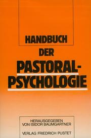 Cover of: Handbuch der Pastoralpsychologie