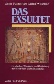 Cover of: Das Exsultet by Guido Fuchs