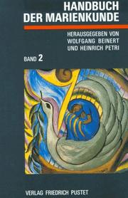 Cover of: Handbuch der Marienkunde