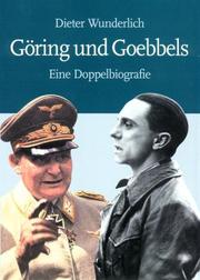 Cover of: Goring Und Goebbels by Thomas Frenz