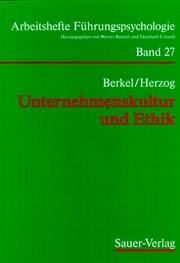 Unternehmenskultur und Ethik by Karl Berkel