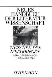 Cover of: Zwischen den Weltkriegen by Thomas Koebner