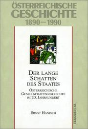 Cover of: lange Schatten des Staates : österreichische Gesellschaftsgeschichte im 20. Jahrhundert