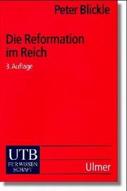 Cover of: Die Reformation im Reich