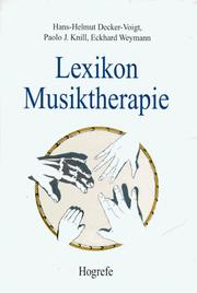 Cover of: Lexikon Musiktherapie