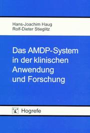 Cover of: Das AMDP-System in der klinischen Anwendung und Forschung