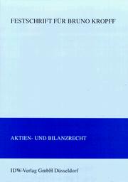 Aktien- und Bilanzrecht by Karl Heinz Forster