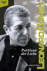 Cover of: Leonard Cohen by Christof Graf