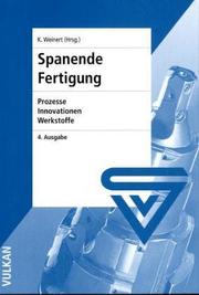 Cover of: Spanende Fertigung