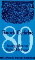 Cover of: 80 Barock-Gedichte