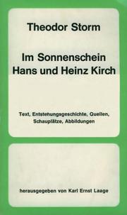 Cover of: Im Sonnenschein ; Hans und Heinz Kirch