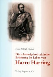 Cover of: Die scheswig-holsteinische Erhebung im Leben von Harro Harring