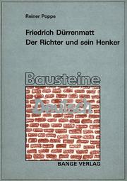 Cover of: Der Richter und sein Henker.