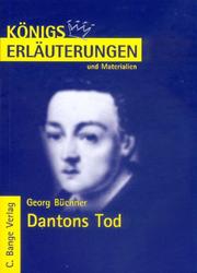 Cover of: Dantons Tod. Erläuterungen und Materialien. by Georg Büchner