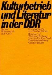 Cover of: Kulturbetrieb und Literatur in der DDR