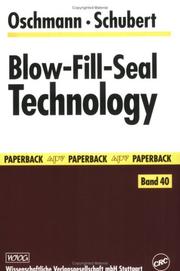 Front cover of Blow-fill-seal Technology by R. Oschmann
