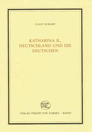 Cover of: Katharina II.: Deutschland und die Deutschen