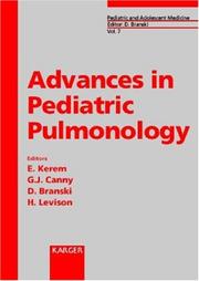 Cover of: Advances in pediatric pulmonology