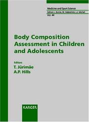 Cover of: Body Composition Assessment in Children and Adolescents (Medicine and Sport Science) | 