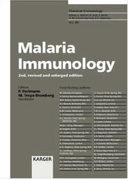 Malaria immunology by Peter Perlmann