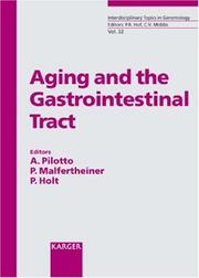 Cover of: Aging and the gastrointestinal tract