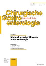 Cover of: Minimal Invasive Chirurgie in Der Onkologie