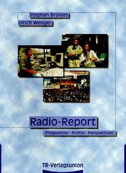 Cover of: Radio-Report by Stephan Brünjes, Stephan Brünjes