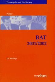 BAT 2001 / 2002 by Karl-Peter Pühler