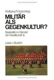 Cover of: Militär als Gegenkultur