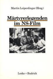 Cover of: Märtyrerlegenden im NS-Film