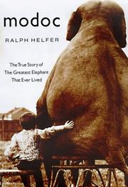 Cover of: Modoc by Ralph Helfer, Ralph Helfer
