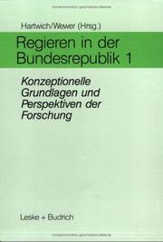 Cover of: Regieren in der Bundesrepublik