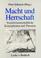 Cover of: Macht und Herrschaft