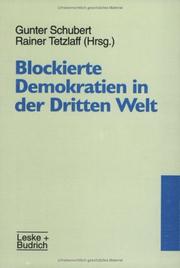 Cover of: Blockierte Demokratien in der Dritten Welt