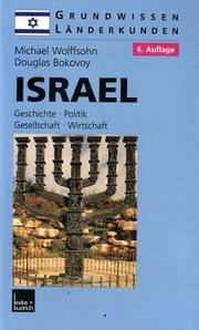 Cover of: Israel. Geschichte, Politik, Gesellschaft, Wirtschaft.