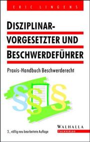 Cover of: Der Disziplinarvorgesetzte: ein Grundriss zum Wehrdisziplinarrecht