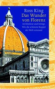 Cover of: Das Wunder von Florenz. by Ross King