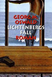 Cover of: Lichtenbergs Fall: Roman